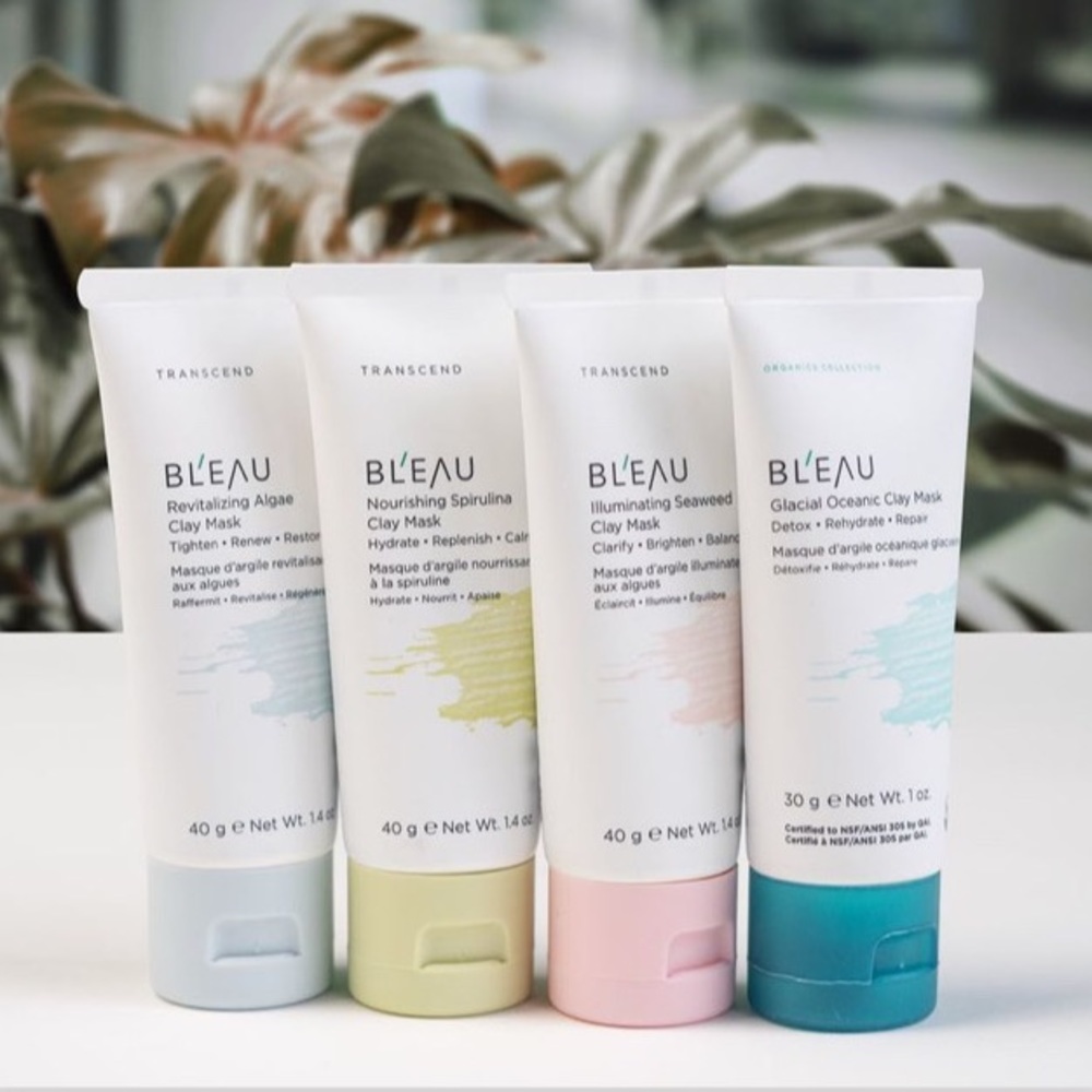 Bleau Beauty Organics + Transcend Mask Bundle